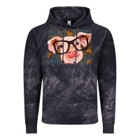 Cloud Black Fall Autumn Pig Vintage Hoodie - RanaPortraitStore