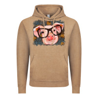 Vintage Coffee Fall Autumn Pig Vintage Hoodie - RanaPortraitStore