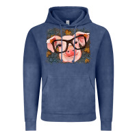 Vintage Denim Fall Autumn Pig Vintage Hoodie - RanaPortraitStore
