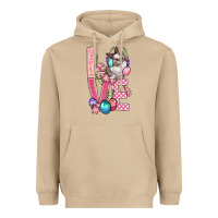 Mushroom Love Easter Heavyweight Hoodie - BundleAndBundleShop