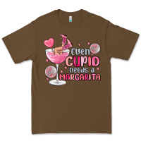 Cacao even cupid needs a margarita Premium Tee - MaliasSmallBusiness