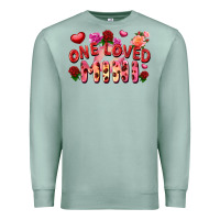 Seafoam one loved mini Premium Sweatshirt - FaDigitalArtStudio