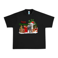 Black happy christmas southdown baby sheep Urban Heavy Tee - LillyAllenDesigns