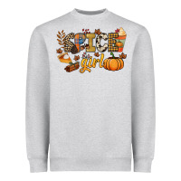 Heather Grey Spice girl Heavyweight Sweatshirt - NancyCooperArtShop