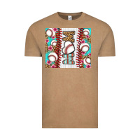 Vintage Coffee baseball mom Vintage Tee - LillyAllenDesigns
