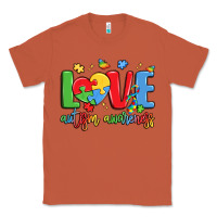 Copper love autism awareness Classic Tee - LillyAllenDesigns