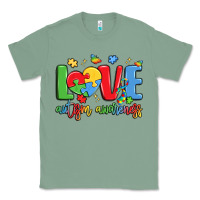 Sage love autism awareness Classic Tee - LillyAllenDesigns