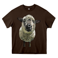 Hampshire Sheep Head Heavy Core Tee | Teevron