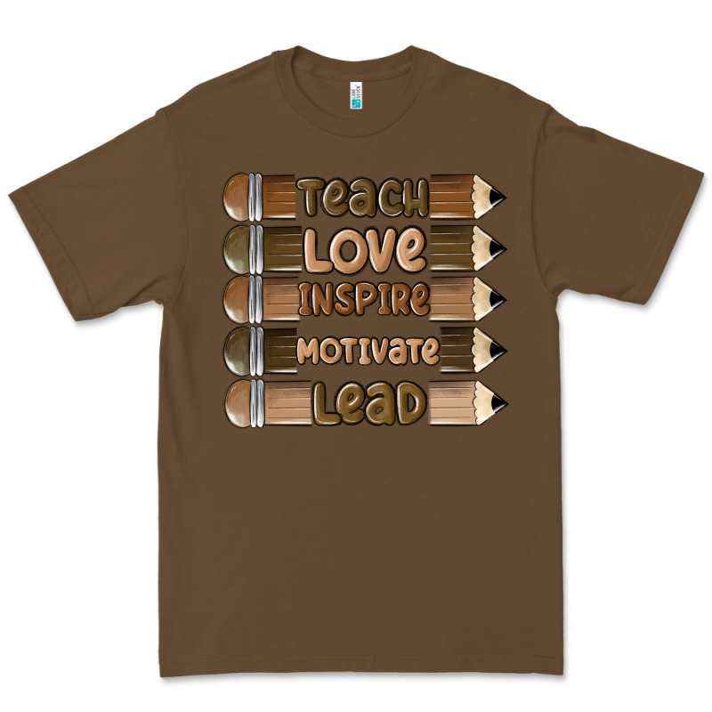 Teach Love Inspire Premium Tee by MaliasSmallBusiness | Teevron