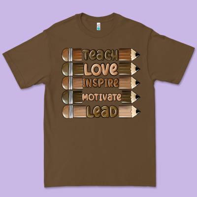 Teach Love Inspire Premium Tee Designed By Maliassmallbusiness
