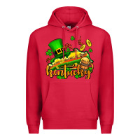 Cardinal St. Patrick's Kentucky map Premium Hoodie - OliviaCreatesArt