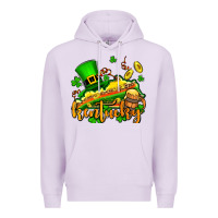Lilac St. Patrick's Kentucky map Premium Hoodie - OliviaCreatesArt