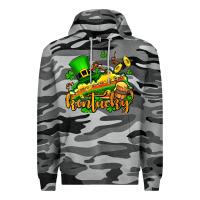 Slate Camo St. Patrick's Kentucky map Premium Hoodie - OliviaCreatesArt