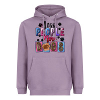 Lavender less people more dogs Heavyweight Hoodie - FaDigitalArtStudio