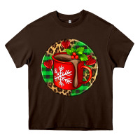 Chocolate Brown christmas hot chocolate and candies Heavy Core Tee - AdoDesignShop