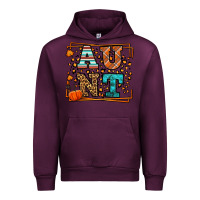 Mauve Wine Autumn Leopard Aunt Urban Hoodie - LillyAllenDesigns