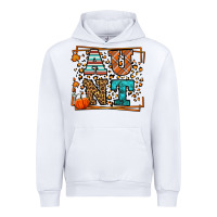 White Autumn Leopard Aunt Urban Hoodie - LillyAllenDesigns