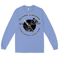 Colony Blue Reverse ın Reverse Love Hate Forever By Your Sıde Long Sleeve Tee - Bettercallsaul