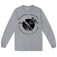 Heather Grey Reverse ın Reverse Love Hate Forever By Your Sıde Long Sleeve Tee - Bettercallsaul