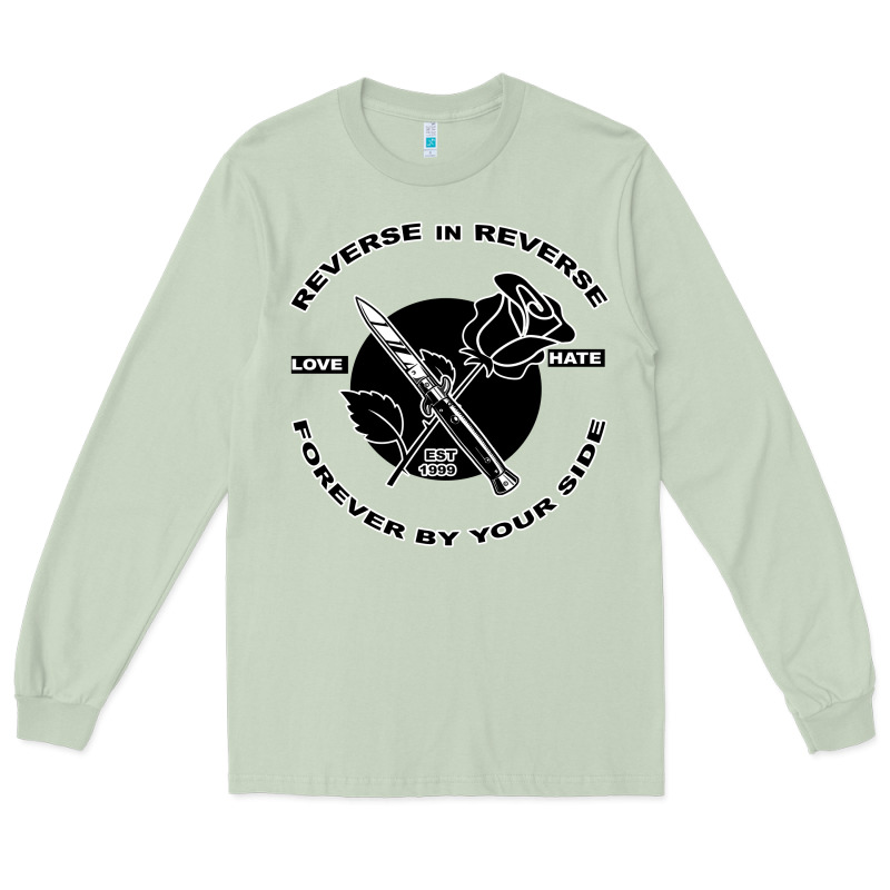 Reverse ın Reverse Love Hate Forever By Your Sıde Long Sleeve Tee by Bettercallsaul | Teevron
