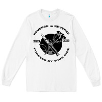 White Reverse ın Reverse Love Hate Forever By Your Sıde Long Sleeve Tee - Bettercallsaul
