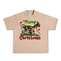 Burro maine coon cat merry christmas Urban Heavy Tee - LillyAllenDesigns