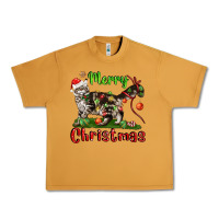 Peanut Butter maine coon cat merry christmas Urban Heavy Tee - LillyAllenDesigns