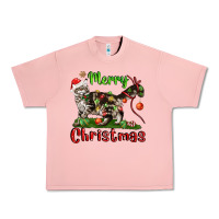 Salmon maine coon cat merry christmas Urban Heavy Tee - LillyAllenDesigns