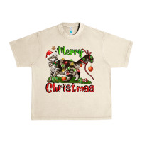 Sandshell maine coon cat merry christmas Urban Heavy Tee - LillyAllenDesigns