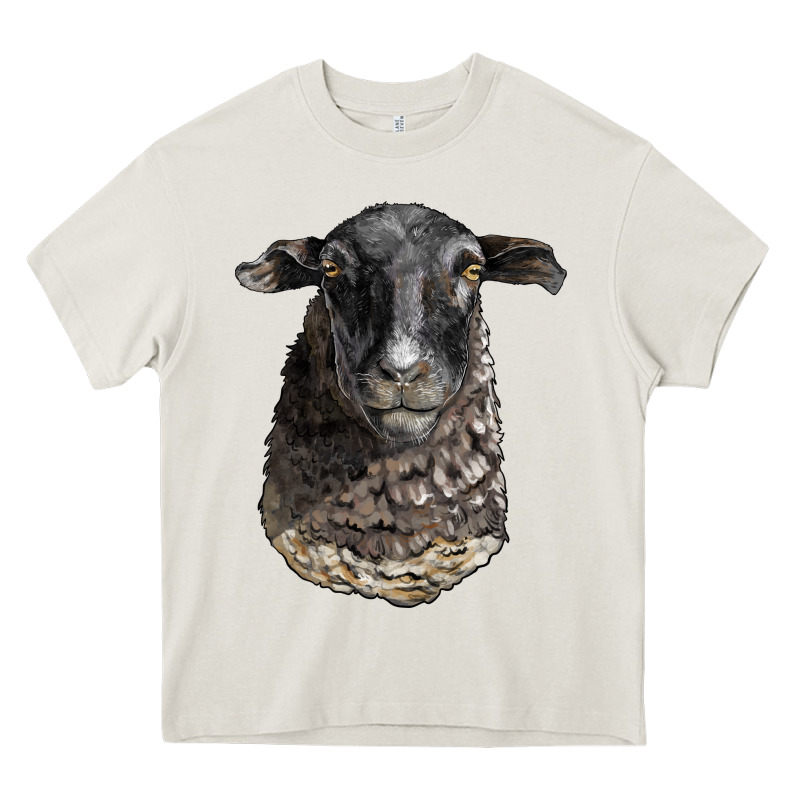 Dorper Sheep Head Heavy Core Tee by LillyAllenDesigns | Teevron