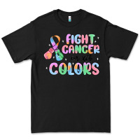 Fight Cancer In All Colors Premium Tee | Teevron
