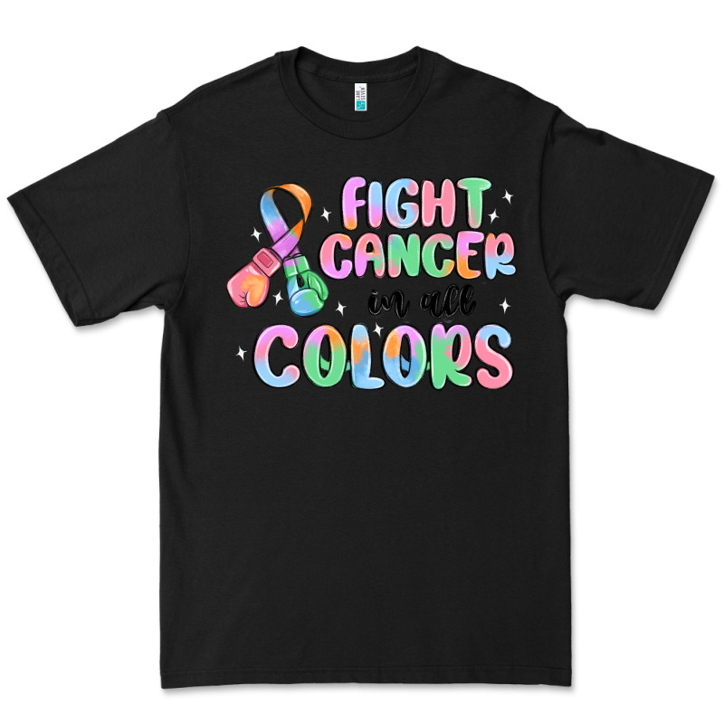 Fight Cancer In All Colors Premium Tee by MaliasSmallBusiness | Teevron