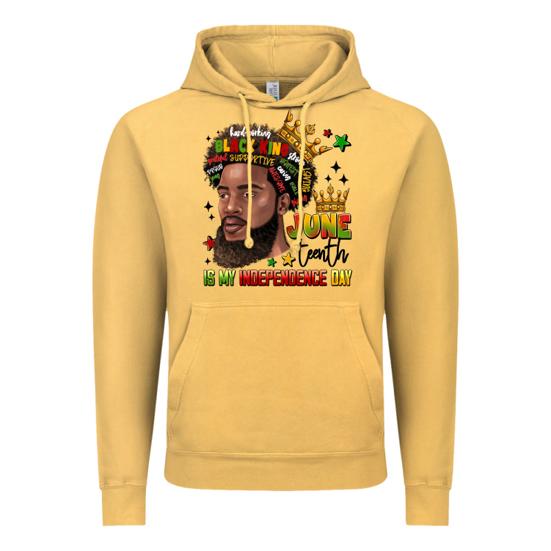 Juneteenth Is My Independence Day Vintage Hoodie by LillyAllenDesigns | Teevron
