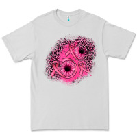 Dove Grey ribbon patch Premium Tee - JahusDesignShop