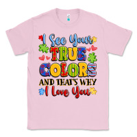 Bubblegum Pink colorful love message Classic Tee - LillyAllenDesigns