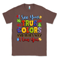 Chestnut colorful love message Classic Tee - LillyAllenDesigns