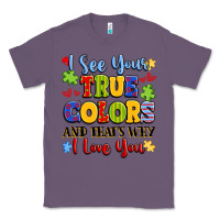 Lavender colorful love message Classic Tee - LillyAllenDesigns