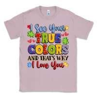 Lilac colorful love message Classic Tee - LillyAllenDesigns