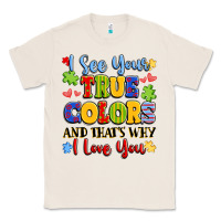 Natural colorful love message Classic Tee - LillyAllenDesigns