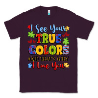 Plum colorful love message Classic Tee - LillyAllenDesigns