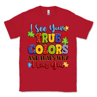 Red colorful love message Classic Tee - LillyAllenDesigns