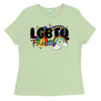 Matcha lgbtq  friendly Ladies Tee - MaliasSmallBusiness