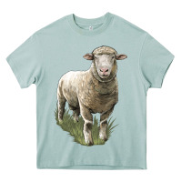 Arona dorset sheep Heavy Core Tee - LillyAllenDesigns