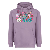 Lavender Happy Easter Y'all Heavyweight Hoodie - BundleAndBundleShop