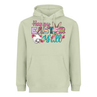 Matcha Happy Easter Y'all Heavyweight Hoodie - BundleAndBundleShop