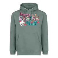 Sage Happy Easter Y'all Heavyweight Hoodie - BundleAndBundleShop