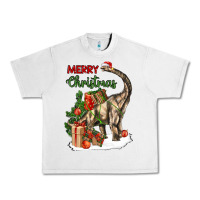 Lunar Rock merry christmas brachiosaurus Urban Heavy Tee - LillyAllenDesigns