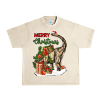 Sandshell merry christmas brachiosaurus Urban Heavy Tee - LillyAllenDesigns