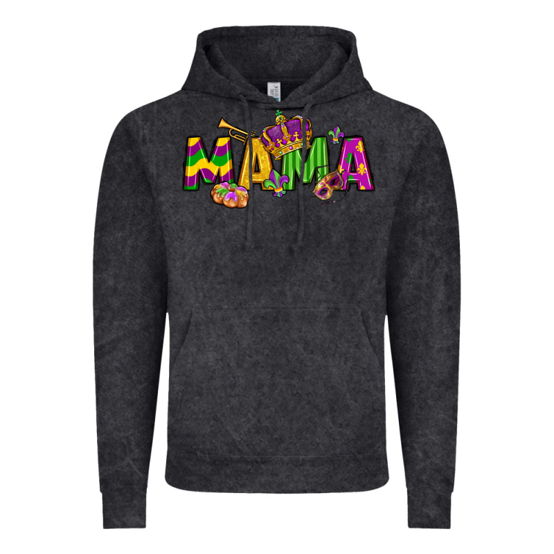 Mama Mardi Gras Vintage Hoodie by LillyAllenDesigns | Teevron