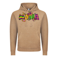 Vintage Coffee mama mardi gras Vintage Hoodie - LillyAllenDesigns